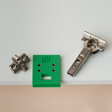 Load image into Gallery viewer, Hinge Template plate Jig For Blum, grass, Hettich, 5mm lug