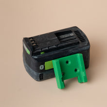 Load image into Gallery viewer, 4 x Festool 18v Battery Holder Mount 3D printed
