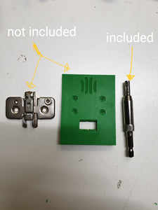 self centring vix style bit 5/64 (2mm) hinge door perfect for blum doors