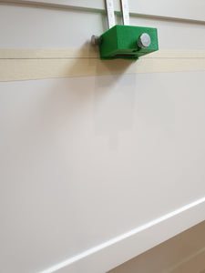 Shaker door Handle jig Paolini pocket ruler Festool kitchen installation