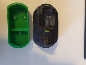 4 x Festool 12v / 10.8V Battery Mount cover 3D Printed