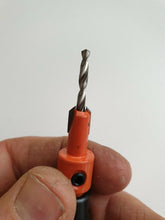 Load image into Gallery viewer, TCT 3.0mm drill countersink bit fits festool centrotec 8mm shaft
